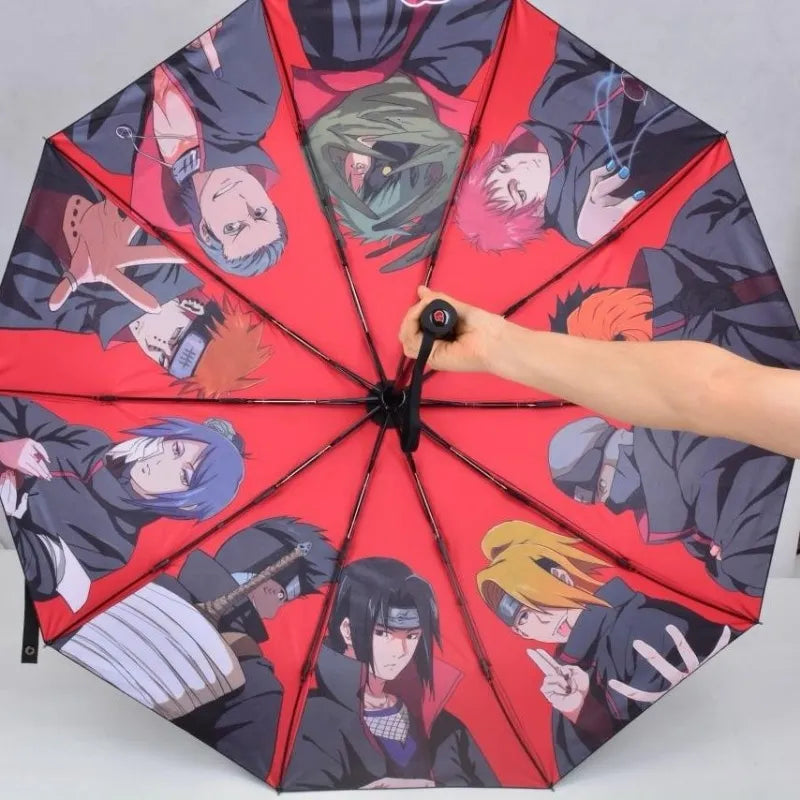 Paraguas Automático Naruto: Protección y Estilo Edición Especia